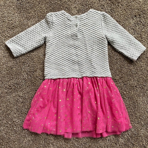 Gap Kids Size 4 Gray and Magenta Tulle Dress - Picture 4 of 4